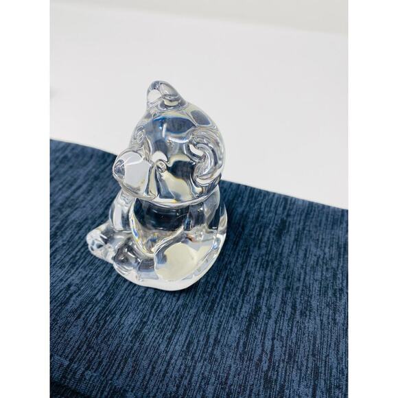 Vintage west Germany Princess house 24% lead teddy bear figurine paper weight - Picture 11 of 12